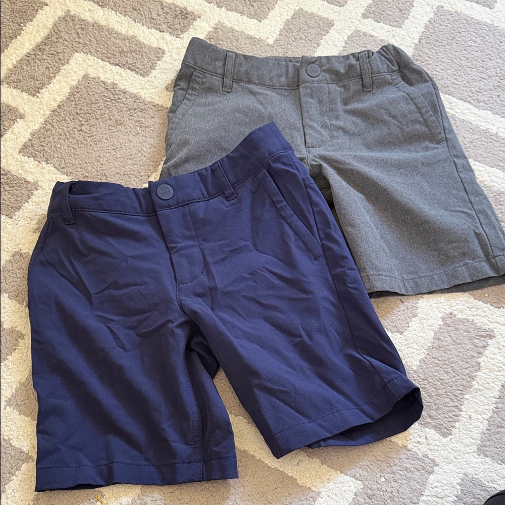 All in Motion Kids Navy and Gray Shorts